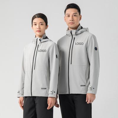 China Wholesale Premium Custom Waterproof Windproof Jackets QUICK DRY Long Zip Up Anorak Hoodie Men's Jackets And Coats for sale