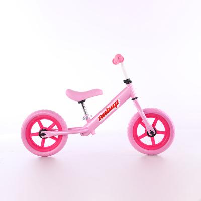 China Popular Mini 12 Inch Foot Pushed Kids Pack Push Balance Plastic Bike Without Pedal Bicycle Lightweight No Chains For Child for sale