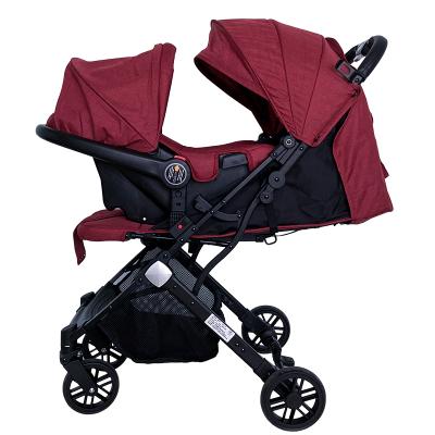 China Multifunctional Luxury Newborn Baby Strollers Lie And Seat 2 In 1 For Baby Winter Stroller For Kids for sale