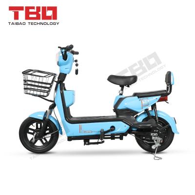 China Carbon Steel 14 Inch 250w Cheap Electric Bike 48v For Adults for sale