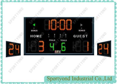 China Basketball Digital Scoreboard Combined 24 Seconds Shot Clocks for sale