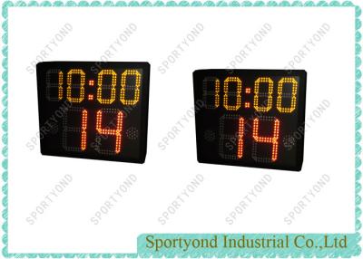 China 14 / 24 Shot Clock With Period Timing for Basketball Play,  Large super birght LED light for sale