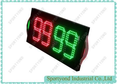 China Electronic Football Double-sided Substitution Board with bright LED light for sale