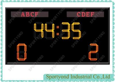 China Wireless Football Digital Sport Scoreboard with timer display, team name, super bright light for sale