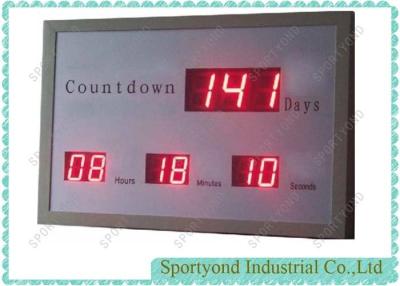 China LED Digital Days Display with Electronic Countdown Timer and red light for sale