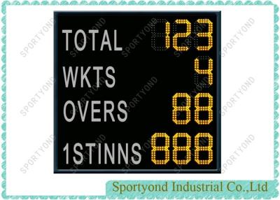 China LED Electronic Cricket Scoreboard for sale