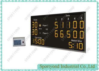 China Ultra Bright Electronic Tennis Scoreboard for Tennis Court with Shock Resistance for sale