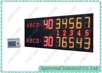 China 5 Sets Display Panel Electronic Tennis Scoreboard With Led Digital Scoreboard for sale