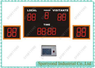 China Red LED Water Polo Score board With Shot Clock , Ultra Bright 120cm x 80cm for sale