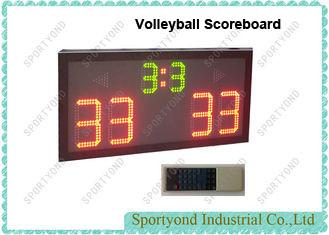 China Digital Led Electronic Volleyball Scoreboard Volleyball With Wireless Console for sale