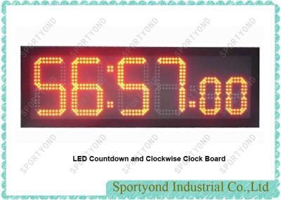 China LED Countdown and Clockwise Clock for sale