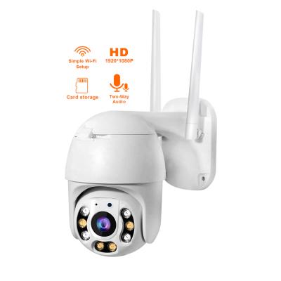 China 1080p Hd Digital Cam Security Outdoor IP 2MP Detection Dome HD Wifi CCTV 1080P Camera With Night Vision for sale