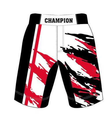 China Customer Sublimation Muttahida Majlis-e-Amal Fight Shorts Latest Design For Men MMA02320 for sale