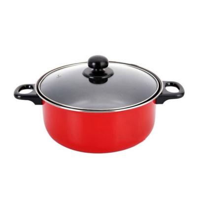 China Popular Wholesale Casual Kitchen Pot Set Non Stick Kitchenware Cookware Set for sale