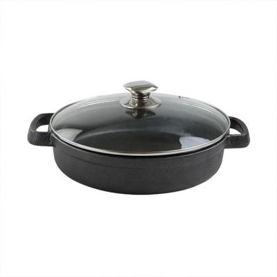 China Stainless Steel Honeycomb Non-Stick Triple Pan With Ss Occasional Frying Pan for sale