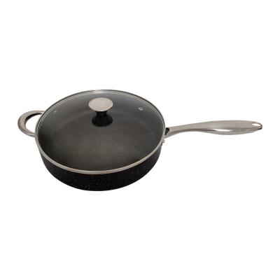 China Baby Casual Frying Frying Pan Cooking Pan With Lid Pan Soup Pot Milk Pot Household Small for sale