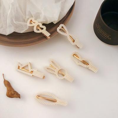 China BB Handmade Korean Hairpin Hairpin Headdress Clip Ins Cute Duck Bill Side Hair Clips for sale