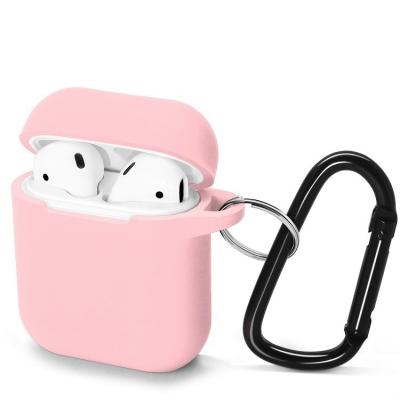 China Universal Silicone Shockproof Soft Skin Sleeve Protective Cover Device Case For Apple AirPod Earpod Case Fill Cover for sale