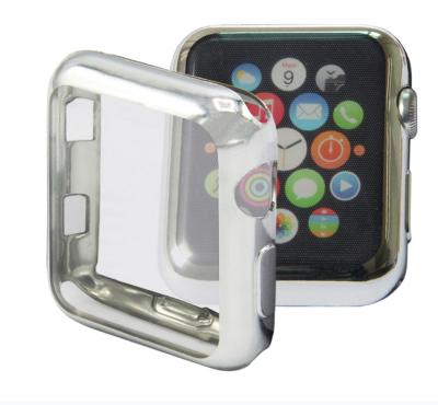 China Hot Selling Simple Full Cover Screen Case Protector Watch Case Cover For Apple Watch Series5 4 3 2 1 40mm 44mm for sale