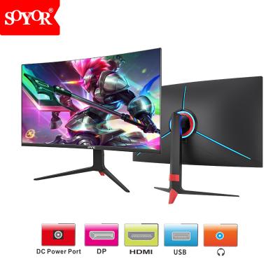 China HOME 18.5 19 20 21.5 23.6 Inch Desktop Curved Gaming Monitor 1080p 144hz Gaming Monitor for sale