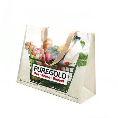 China 2021 Wholesale Custom Made Recyclable Fashion BIODEGRADABLE Cheap Porcelain PP Woven Shopping Bags for sale