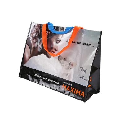 China Durable Newly Designed PP Woven Customer Custom Reusable Promotional Bag for sale