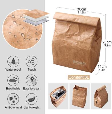 China Amazon Reusable Serving Eco-Friendly Durable Reusable Food Bowl Keep Fresh Food Tyvek Paper Bag for sale