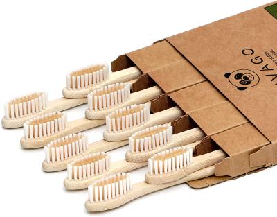 China Disposable kit for your travel toothbrush eco pack bamboo toothbrush set for sale