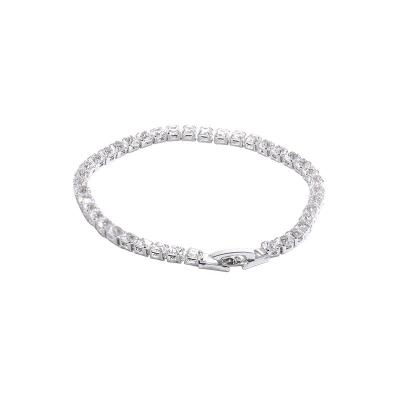 China Luxury Diamond joker bracelet Female Advanced Temperament Central Institute of Statistics Hip Hop romantic light tide full the same personality hand jewelry for sale