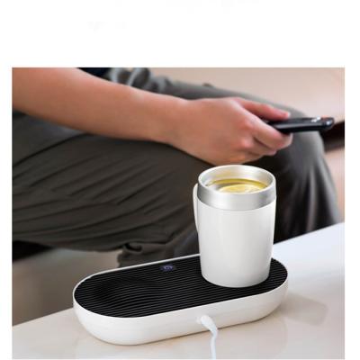 China 2021 Desktop Mini Heating Cooling Cup Coffee Heater Newest Eco-Friendly Promotional Gift Design for sale