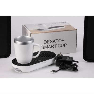 China Best Selling Electronic Desktop ABS Eco-friendly Mini Coffee Cooling Cup Warmer From Amazon Safty Items for sale