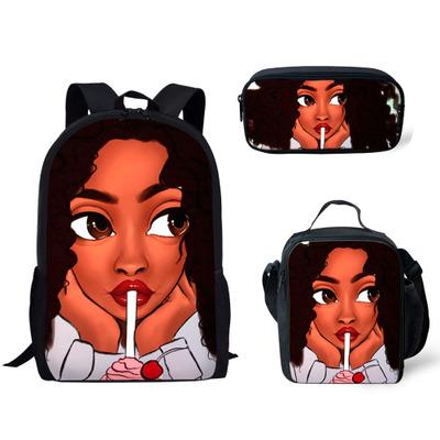 China ODE Waterproof Three-PCs Set New Design Anime Game Backpack Fashion Colorful Luminous Anime Backpack Royal Backpack for sale