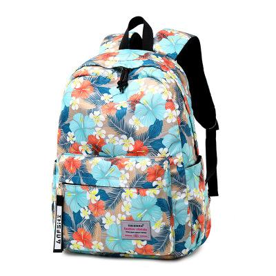 China Fashion Waterproof Mix Colors Flower Backpacks Boys Bag American Girl Backpack Bag Waterproof DOS School Backpack for sale