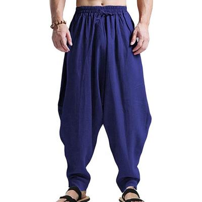 China Custom Anti-Wrinkle Street Wear Boys Casual Pants Big Plus Size Mens Loose Trousers for sale