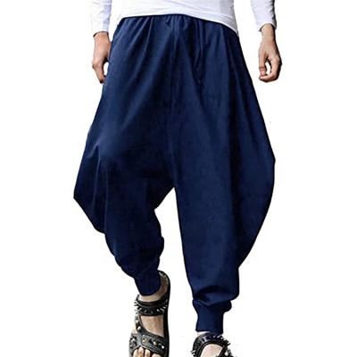 China custom Anti-wrinkle casual street wear boys loose pants plus size men baggy pants for sale