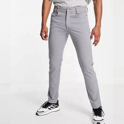 China New Trends Anti-Wrinkle Custom Golf Clothing Regular Fit Stretch Quick Dry Casual Men Golf Pants for sale