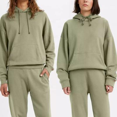 China Breathable Custom Hoodie Set Tech Fleece Set Jogger Jogger Two Piece Tracksuit Sweat Suits Unisex Sets for sale