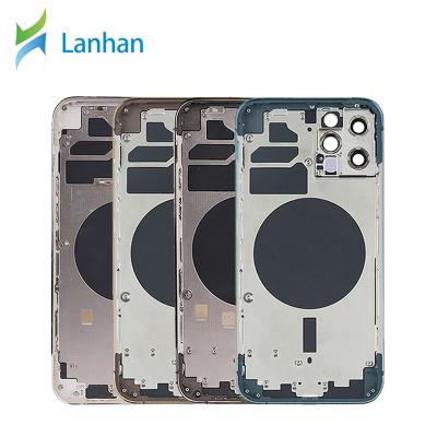 China Original Glass Battery Back Cover For iPhone 12 Pro Back Glass Frame Replacement With Logo for sale