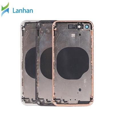 China Battery Glass Back Housing Glass With View For Iphone Body Back Door Chassis For Iphone 8 8g Repair Replacement Parts for sale