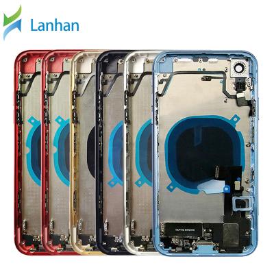 China High Quality Glass Phone Shell Back Cover Battery Back Cover Assembly Replacement For iPhone xr Back Shell With Small Parts for sale