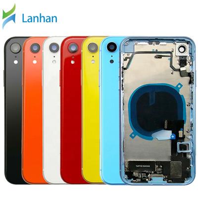 China Wholesale repair parts glass back housing with small parts for iphone xr housing replacement for sale