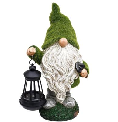 China Home Decoration Led Solar Light Type Cartoon Character Resin Induction Solar Light for sale