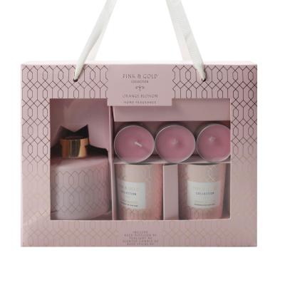 China Birthdays Scented Luxury Candle Gift Box Set for sale