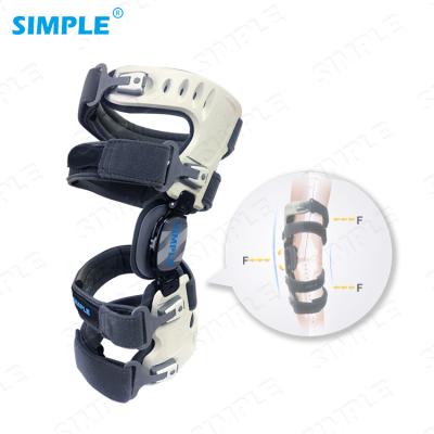 China Double Hinge Adjustable SINGLE Adjustable Knee Support Lateral Universal Knee Brace Office Automation Osteoarthritis for sale