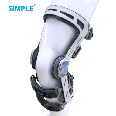 China Aerospace-Grade Sports Metal Aluminum Sports Frame Volleyball Double Straight Knee Braces or Braces for Basketball for sale