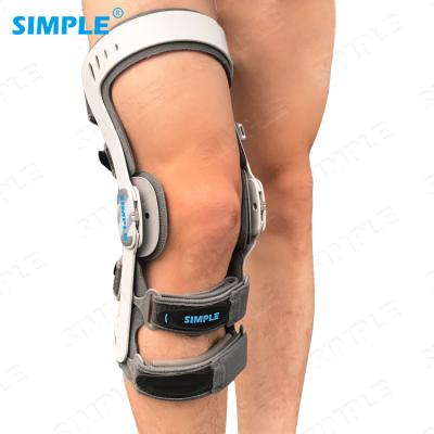 China Knee Brace Immobilize SINGLE Good Quality Orthopedic Comfortable Knee Injury Repair Functional Knee Brace for sale