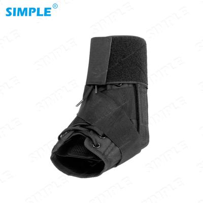 China Prophylactic and Therapeutic Use in New Foot Sports Activities Foot Drop Heel Pain Walking SINGLE Boot Heel Lace-Up Ankle Brace for sale