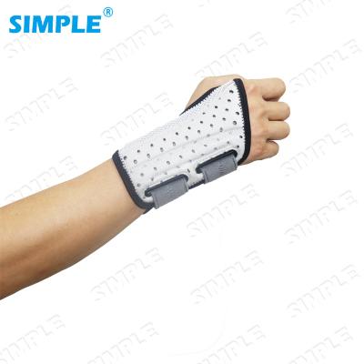 China Injury Mends Medical Device SINGLE Elastic Adjustable Fit Breathable Wrist Support Wrist Brace for sale