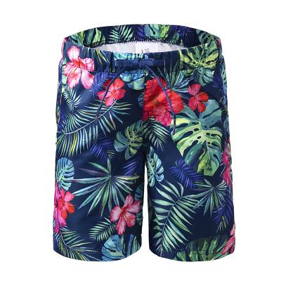 China Breathable Customize UPF 50+ Toddler Boys Hawaii Swim Trunks Shorts Swimwear Swimsuit Quick Dry Swimwear With Mesh Lining 2T -14 for sale