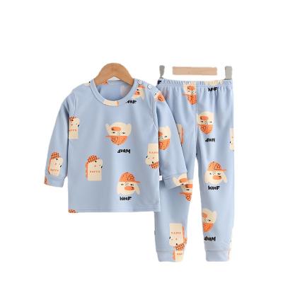 China 2021New children's breathable clothing spring and autumn children's underwear set pajamas home clothes wholesale for sale